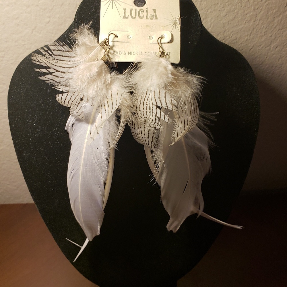Feathered Earrings